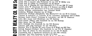 A scanned image of a printed page: printed p. 1118 of Akron City Directory. The image shows the printed page itself; its text is not reproduced in this description.