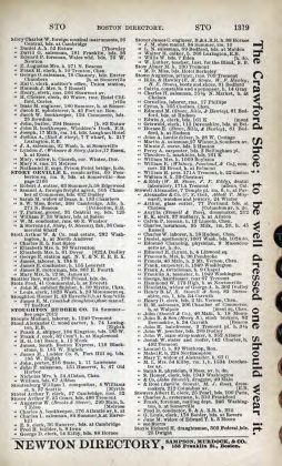 A scanned image of a page from a printed trade directory: printed p. 1379 (leaf 1392) of The Boston Directory, 1895. The image shows the printed page itself; its text is not reproduced in this description.