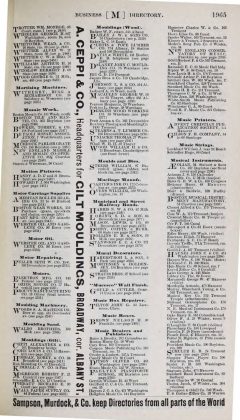 A scanned image of a page from a printed trade directory: leaf 1974 of The Boston Directory, 1901. The image shows the printed page itself; its text is not reproduced in this description.