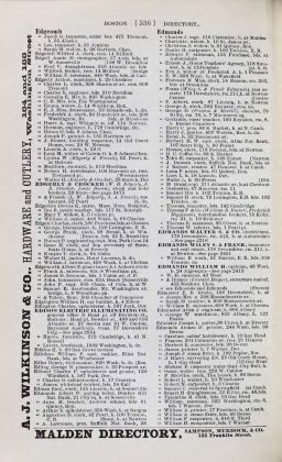 A scanned image of a page from a printed trade directory: leaf 559 of The Boston Directory, 1901. The image shows the printed page itself; its text is not reproduced in this description.