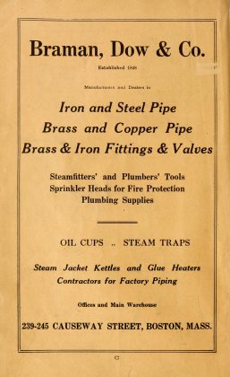 A scanned image of a page from a printed trade directory: leaf 6 of The Boston Directory, 1916. The image shows the printed page itself; its text is not reproduced in this description.