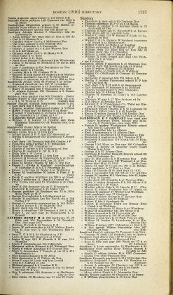 A scanned image of a page from a printed trade directory: leaf 209 of The Boston Directory, 1916. The image shows the printed page itself; its text is not reproduced in this description.