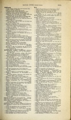 A scanned image of a page from a printed trade directory: leaf 525 of The Boston Directory, 1916. The image shows the printed page itself; its text is not reproduced in this description.