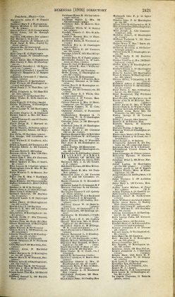 A scanned image of a page from a printed trade directory: leaf 851 of The Boston Directory, 1916. The image shows the printed page itself; its text is not reproduced in this description.