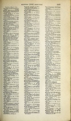 A scanned image of a page from a printed trade directory: leaf 853 of The Boston Directory, 1916. The image shows the printed page itself; its text is not reproduced in this description.