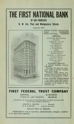 A scanned image of a page from a printed trade directory: leaf 4 of Crocker-Langley San Francisco Directory for the Year Commencing 1913. The image shows the printed page itself; its text is not reproduced in this description.