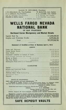 A scanned image of a page from a printed trade directory: leaf 6 of Crocker-Langley San Francisco Directory for the Year Commencing 1913. The image shows the printed page itself; its text is not reproduced in this description.