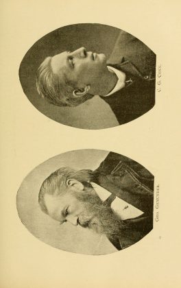 A scanned image of a page from a printed book: printed p. 349 of A Hundred Years of Music in America. The image shows the printed page itself; its text is not reproduced in this description.