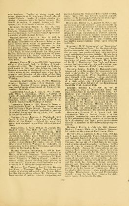 A scanned image of a page from a printed book: printed p. 707 of A Hundred Years of Music in America. The image shows the printed page itself; its text is not reproduced in this description.