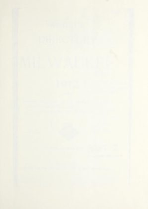 A scanned image of a page from a printed trade directory: leaf 5 of Milwaukee, Wisconsin, City Directory, 1912. The image shows the printed page itself; its text is not reproduced in this description.