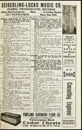 A scanned image of a page from a printed trade directory: leaf 6 of Polk's Portland City Directory, 1920, vol. II. The image shows the printed page itself; its text is not reproduced in this description.