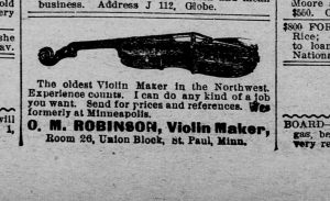 A scanned image of a newspaper page: printed p. 13 of The St. Paul Globe. The image shows the printed page itself; its text is not reproduced in this description.