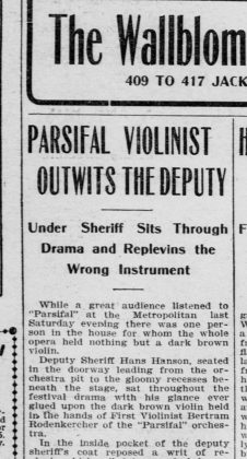 A scanned image of a newspaper page: printed p. 2 of The St. Paul Globe. The image shows the printed page itself; its text is not reproduced in this description.