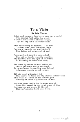 A scanned image of a page from a printed trade directory: leaf 7 of The Violinist's Guide: Written for the Use of the Violin Buying Public. The image shows the printed page itself; its text is not reproduced in this description.